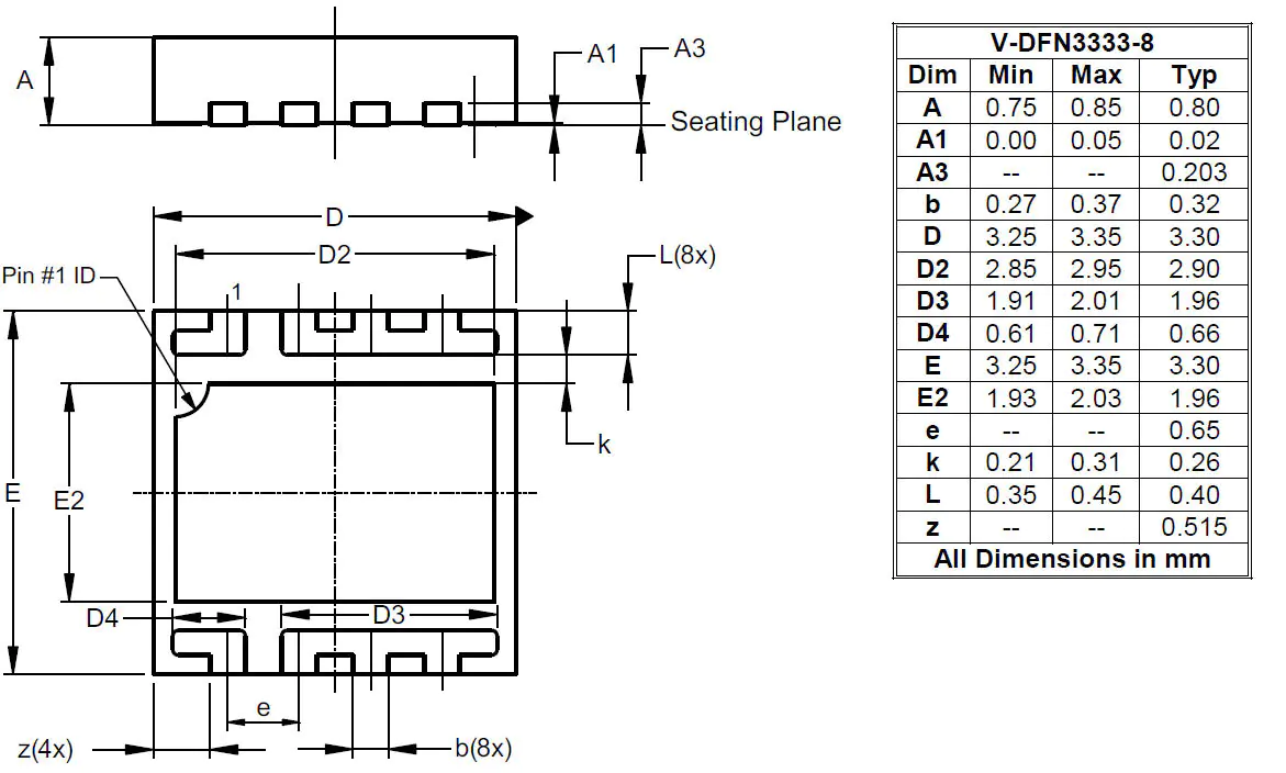 Package Image for V-DFN3333-8