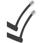 Assmann WSW components, Inc-AT-C-26-6/6/B-25/R Cable Assembly Other Modular Cable Assembly Coiled/Straight-through, Unshielded, PVC, 6P6C, 6 Wires 26 AWG