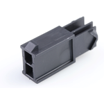 Molex-1727620102 Connector Discrete Wire Housing Conn Housing PL 2 POS 4.2mm Crimp ST Cable Mount Black Mini-Fit TPA2 Bag