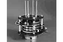 1300920144 - Aero-Motive Silver Slip Ring Component Kit, 5A, 16 AWG, 7 Conductors, Bore Size 38.10mm (1.500") Diameter