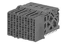 1705301020 - Impact 85 Ohm Plus 3 Pair Right-Angle Daughtercard, Unguided, 10 Columns, 90 Circuits, Plated Through Hole Dimension 0.39mm, Lead Free