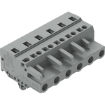 WAGO-231-206/008-000 Connector Terminal Blocks 1-Conductor Female Plug, Snap-in mounting feet, 2.5 mm2, Pin spacing 7.5 mm, 6-pole WAGO-231-206/008-000 Connector Terminal Blocks 1-Conductor Female Plug, Snap-in mounting feet, 2.5 mm2, Pin spacing 7.5 mm, 6-pole