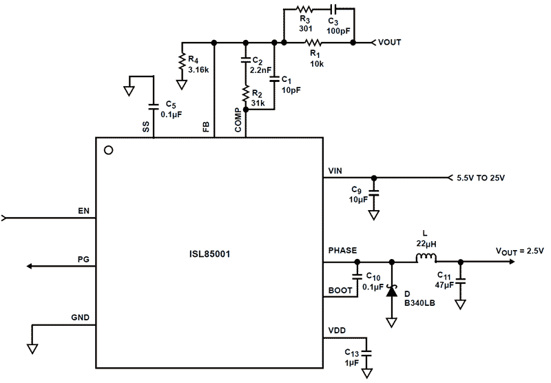 ISL85001 product image