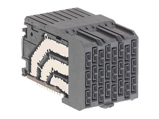 1727301138 - Impel Plus 90 Ohm 3-Pair Right-Angle Daughtercard, 1.90mm Pitch, Unguided, 8 Columns, 48 Circuits, Plated Through Hole Dimension 0.31mm