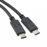 CnC Tech, LLC-105-1042-BL-00050 Cable Assembly USB 105-1042-BL-00050 CnC Tech, LLC Cable Assembly USB 0.5m USB 3.1 Type C to USB 3.1 Type C 24 to 24 POS M-M - Arrow.com