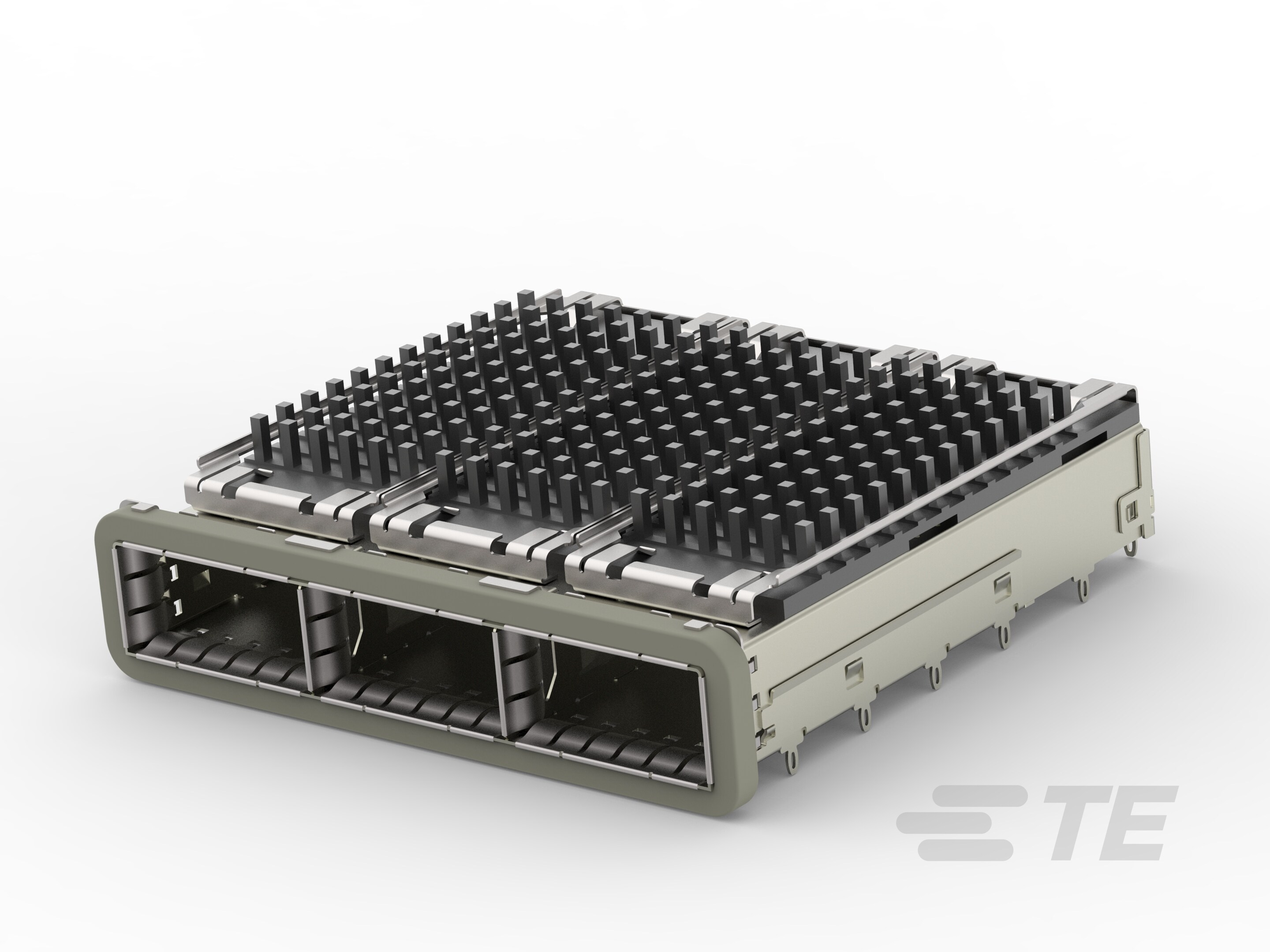 CAGE ASSY, QSFP28, 1X3, GASKET, HS-2170768-5