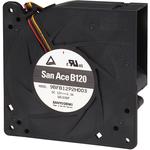SANYO DENKI-9BFB12P2H003 Blowers and Fans DC Blower Centrifugal Ball Bearing 12V 10.8V to 13.2V 56.5CFM 62dB 120 X 120 X 32mm