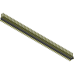 Samtec-TSM-150-01-T-DV Connector Headers and PCB Receptacles Conn Unshrouded Header HDR 100 POS 2.54mm Solder ST Top Entry SMD Tube