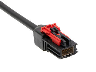 2257722311 - HSAutoLink II Unsealed Plug-to-HSAutoLink II Unsealed Plug Off-the-Shelf (OTS) Cable Assembly, USB 3.0 Cable, 0.50m Length, Polarization A, 12 Circuits