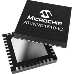 Microchip Technology-ATWINC1510B-MU-Y  Module 802.11b/g/n 2.484GHz 11000Kbps 40-Pin QFN EP Tray