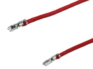 2196722122 - Pre-Crimped Lead Zero-Hachi Female-to-Zero-Hachi Female, 1.00µm Tin (Sn) Plating, 150.00mm Length, 28 AWG, Red