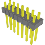 Samtec-MTSW-107-08-G-D-100 Connector Headers and PCB Receptacles Conn Unshrouded Header HDR 14 POS 2.54mm Solder ST Top Entry Thru-Hole Bulk Samtec-MTSW-107-08-G-D-100 Connector Headers and PCB Receptacles Conn Unshrouded Header HDR 14 POS 2.54mm Solder ST Top Entry Thru-Hole Bulk