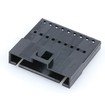 Molex-0701070008 Connector Discrete Wire Housing Conn Housing M 9 POS 2.54mm Crimp ST Cable Mount Black SL™ Bag
