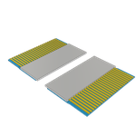 Samtec-FJH-24-D-60.00-4 Cable Assembly 1.52m 0.5mm 24 to 24 POS FFC to FFC Bulk Samtec-FJH-24-D-60.00-4 Cable Assembly 1.52m 0.5mm 24 to 24 POS FFC to FFC Bulk