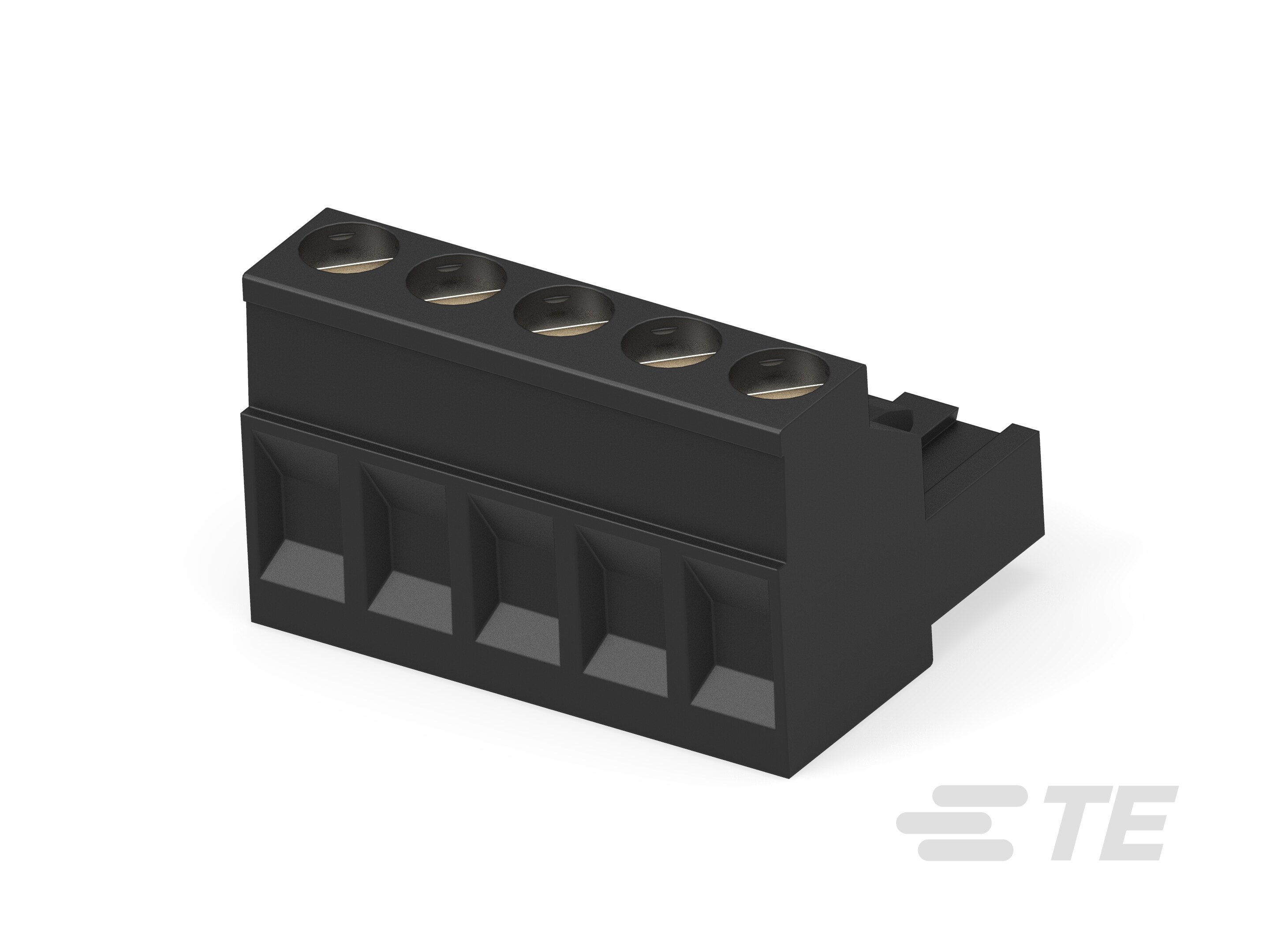 5 POS 5.08MM R/A PLUG,TRM BLK-796635-5