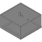 Hammond Manufacturing-EN4SD12126S16 Natural Stainless Steel Wall Mount Type 4X Enclosure Hammond Manufacturing-EN4SD12126S16 Natural Stainless Steel Wall Mount Type 4X Enclosure