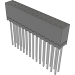 Samtec-ESQT-114-02-F-D-309 Connector Headers and PCB Receptacles Conn Elevated Socket SKT 28 POS 2mm Solder ST Top Entry Thru-Hole Layer
