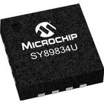 Microchip Technology-SY89834UMG-TR Clock Buffers and Drivers Clock Fanout Buffer 4-OUT 2-IN 1:4 16-Pin QFN EP T/R