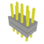 Samtec-TW-04-11-L-D-130-110 Connector Headers and PCB Receptacles Conn Board Stacker HDR 8 POS 2mm Solder ST Top Entry Thru-Hole Bulk Samtec-TW-04-11-L-D-130-110 Connector Headers and PCB Receptacles Conn Board Stacker HDR 8 POS 2mm Solder ST Top Entry Thru-Hole Bulk