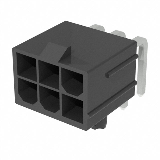 6 Position Mini-Fit Jr 5569 Black 6 Position Mini-Fit Jr 5569 Black