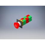 Altech Corporation-2AMPP4-NB Switch Accessories Switch Access Mushroom Head Actuator Emergency Stop Switch