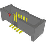Samtec-ESHF-105-01-F-D-SM Connector Headers and PCB Receptacles Conn Shrouded Header (4 Sides) HDR 10 POS 1.27mm Solder ST Top Entry SMD Tube