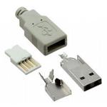 CnC Tech, LLC-1001-001-BE-KIT Connector USB Conn USB 1.1 Type A PL 4 POS ST Cable Mount 4 Terminal 1 Port Bag