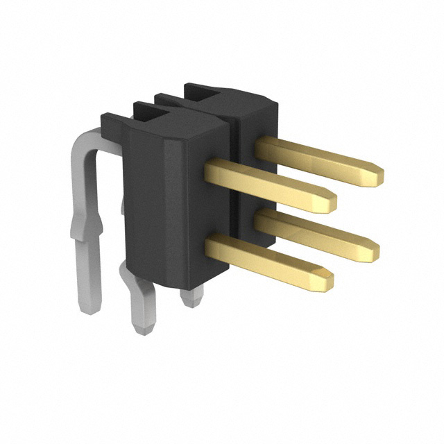 A3B Right Angle 4 Male Pins