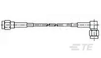 50 OHM COAX SMA STR PLUG ELB P-1337810-1 50 OHM COAX SMA STR PLUG ELB P-1337810-1