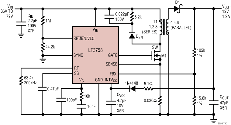 LT3758 product image