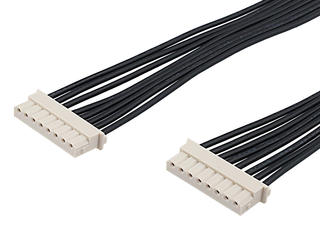 2262071084 - Mini-SPOX-to-Mini-SPOX Off-the-Shelf (OTS) Cable Assembly, 2.50mm Pitch, Single Row, 600.00mm Length, Tin (Sn) Plating, 8 Circuits, Natural