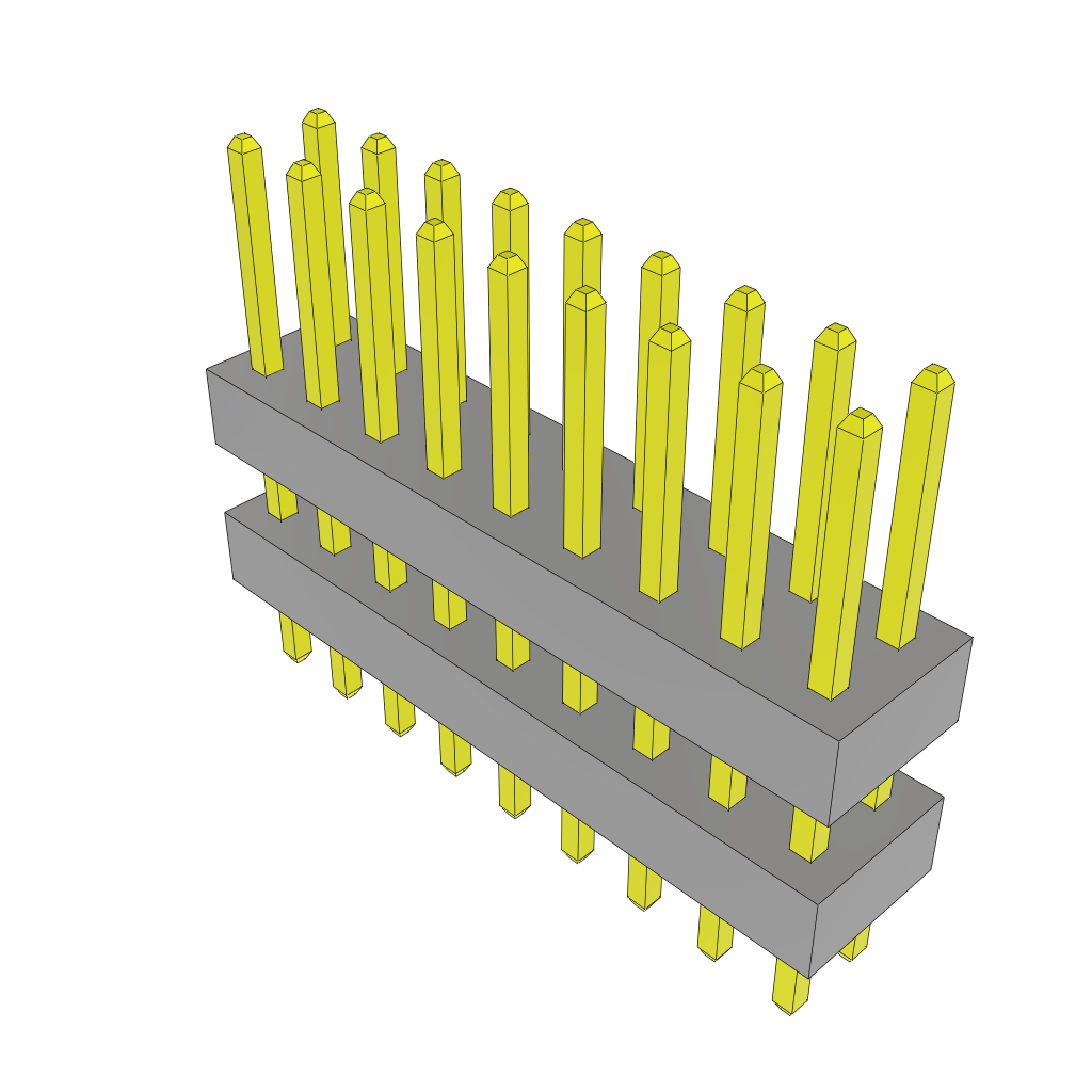 Samtec-TW-09-04-L-D-235-100 Connector Headers and PCB Receptacles Conn Board Stacker HDR 18 POS 2mm Solder ST Top Entry Thru-Hole Bulk Samtec-TW-09-04-L-D-235-100 Connector Headers and PCB Receptacles Conn Board Stacker HDR 18 POS 2mm Solder ST Top Entry Thru-Hole Bulk