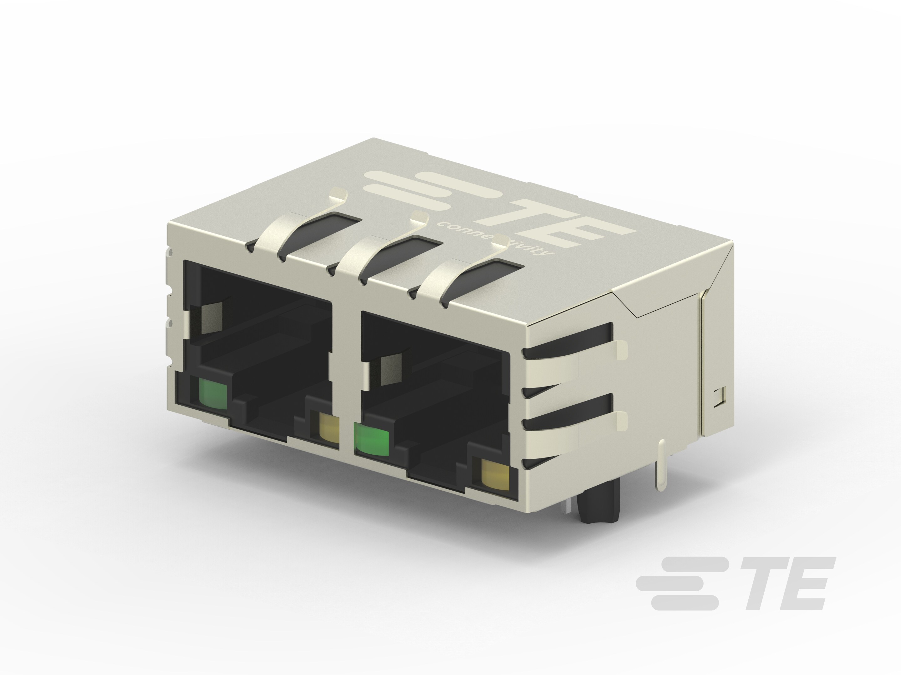 RJ45 JACK INT.MAG. 10/100 LED 1X2-2301996-6 RJ45 JACK INT.MAG. 10/100 LED 1X2-2301996-6