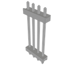 Samtec-TW-04-07-T-S-600-075 Connector Headers and PCB Receptacles Conn Board Stacker HDR 4 POS 2mm Solder ST Thru-Hole Bulk Samtec-TW-04-07-T-S-600-075 Connector Headers and PCB Receptacles Conn Board Stacker HDR 4 POS 2mm Solder ST Thru-Hole Bulk