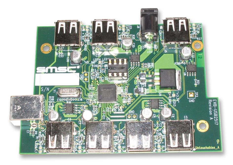 Evaluation Board Demonstrates Astand Alone Application For The Hub