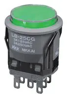NKK SWITCHES LB25CGW01-5F-JF