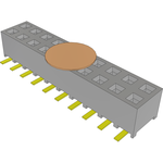 Samtec-SMM-110-02-S-D-LC-K-TR Connector Headers and PCB Receptacles Conn Socket Strip SKT 20 POS 2mm Solder ST Top Entry SMD TIGER EYE™ T/R Samtec-SMM-110-02-S-D-LC-K-TR Connector Headers and PCB Receptacles Conn Socket Strip SKT 20 POS 2mm Solder ST Top Entry SMD TIGER EYE™ T/R