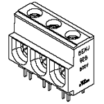 Molex-0399200308 Connector Terminal Blocks Conn Eurostyle Block 8 POS 15mm Solder ST Thru-Hole 115A/Contact Eurostyle™