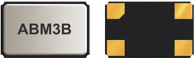 Abracon-ABM3B-27.000MHZ-B2-T Crystals Crystal 27MHz ±20ppm (Tol) ±50ppm (Stability) 18pF FUND 50Ohm 4-Pin CSMD T/R