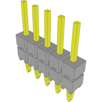 Samtec-PHT-105-02-L-S Connector Headers and PCB Receptacles Conn Unshrouded Header HDR 5 POS 2.54mm Press Fit ST Top Entry Thru-Hole Tube