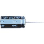 Nichicon-UHE1A562MHD Capacitor Aluminum Electrolytic Cap Aluminum Lytic 5600uF 10V 20% (12.5 X 40mm) Radial 5mm 3.35A 8000h 105°C Bulk