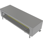 Samtec-FCS8-20-01-L-S-A-TR Connector Telephone and Telecom Conn Telephone/Telecom SKT 20 POS 0.8mm Solder RA SMD 20 Terminal 1 Port T/R