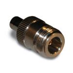 Amphenol RF-202110 Connector RF Conn Type N Terminator 0Hz to 0.5GHz 50Ohm ST F Gold