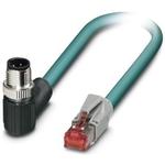 PHOENIX CONTACT-1408742 Cable Assembly Other Cable Assembly Cat 5 0.5m 26AWG M12 Circular to RJ-45 4 to 8 POS M-M PHOENIX CONTACT-1408742 Cable Assembly Other Cable Assembly Cat 5 0.5m 26AWG M12 Circular to RJ-45 4 to 8 POS M-M