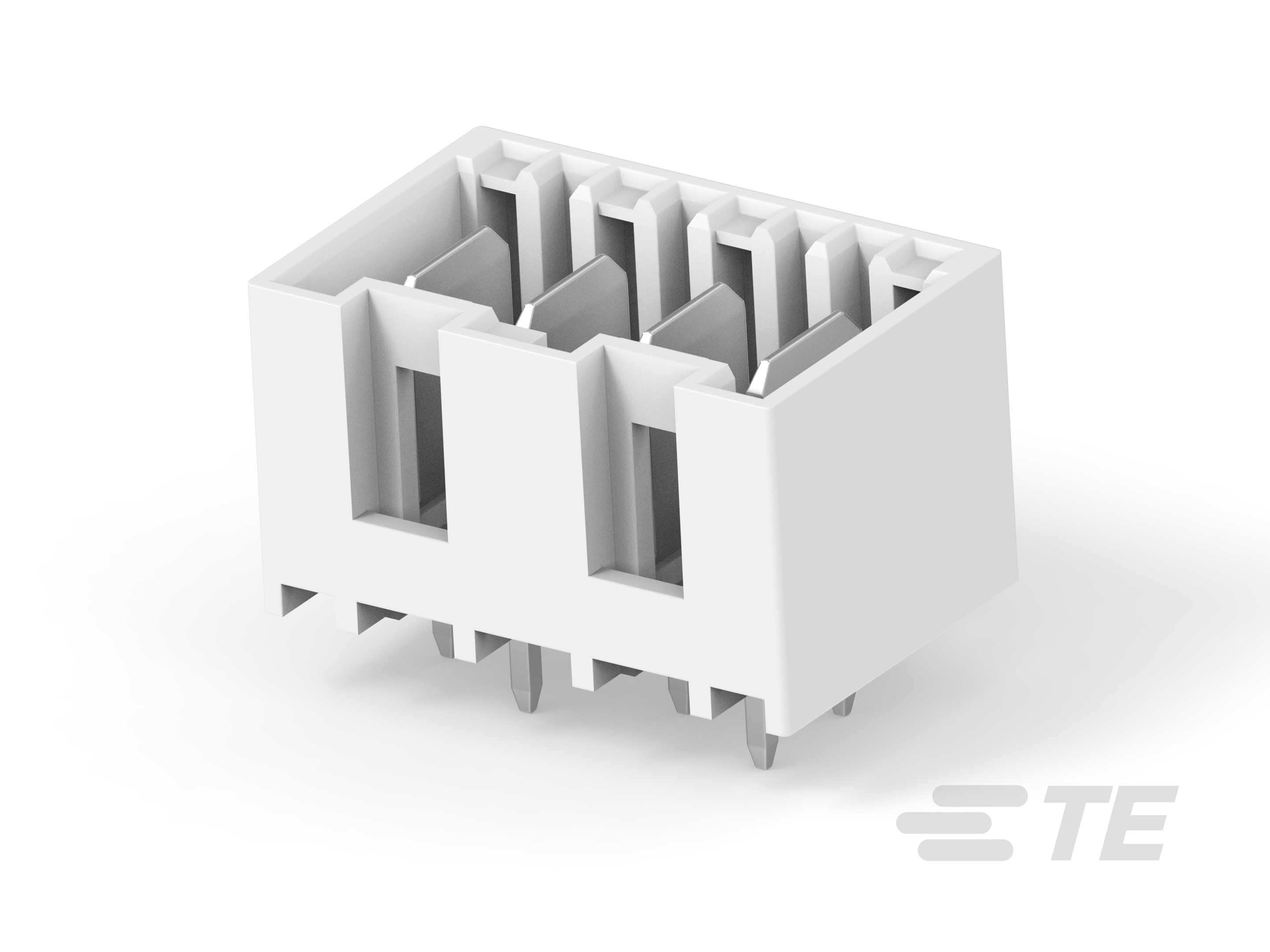 4P, RAST 5 Tab Header, THV-9-2390874-4 4P, RAST 5 Tab Header, THV-9-2390874-4