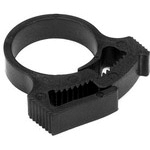 HellermannTyton-SNP8GHS0C2 Cable Clamps and Clips Cable Management, Snapper Hose Clamp Polyamide 6/6 Black Snap In 15.22mm Bag