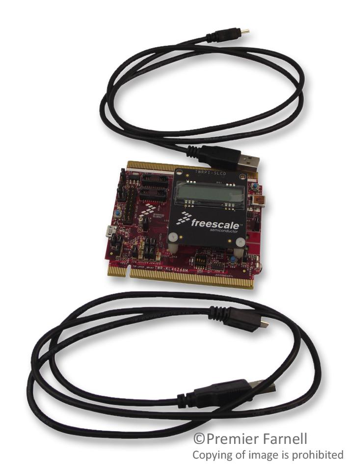 Development Kit, MKL46Z256VLL4 MCU, Dual Role USB Interface, On board Debug Circuit