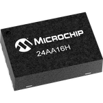 Microchip Technology-24AA16HT-I/MNY EEPROM EEPROM Serial-I2C 16K-bit 8Block x 256 x 8 1.8V/2.5V/3.3V/5V 8-Pin TDFN EP T/R