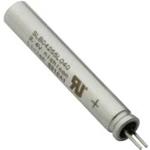 Nichicon-SLB04255L0401ED Batteries Lithium Battery Cylindrical 2.4V 4mAh Rechargeable Through Hole