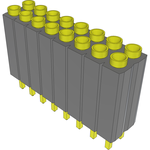 Samtec-ESD-108-T-24 Connector Headers and PCB Receptacles Conn Socket Strip SKT 16 POS 2.54mm Solder ST Top Entry Thru-Hole Bulk